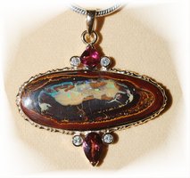 Yowah Nut Opal Advance Jeweller - Genisis Yowah Opal Pendant
